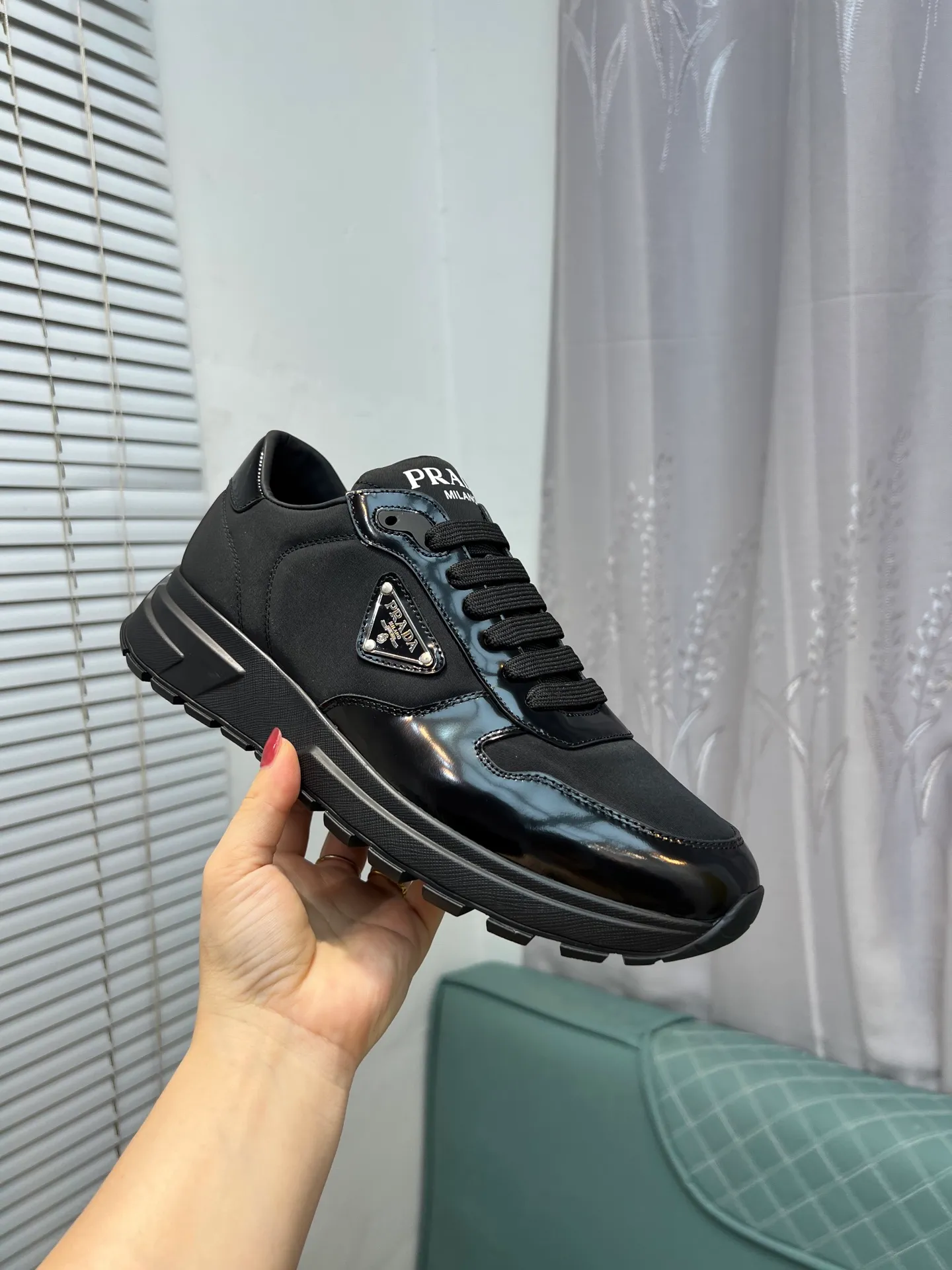 Men's shoes 💰540 PRADA "Prada" casual shoes Regular size: 38-44 (45 can be customized) Product material: Selected cowhide material, genuine leather lining, original outsole